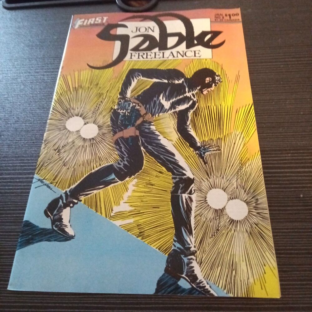 Jon Sable, Freelance #8; First Comics | Mike Grell - 1984